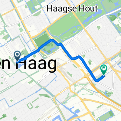 Hoogstraat naar Van Egmondestraat