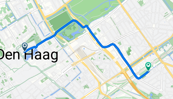 Hoogstraat naar Van Egmondestraat