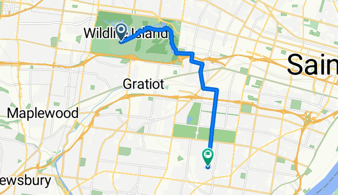 Fine Arts Dr, St. Louis to Potomac St, St. Louis