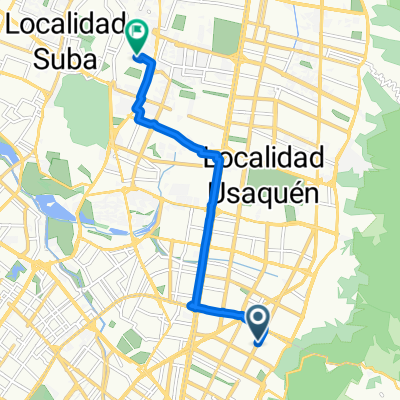 Calle 95, Bogotá a Calle 146F, Bogotá