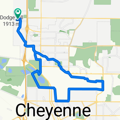 Brittany Dr, Cheyenne to Brittany Dr, Cheyenne