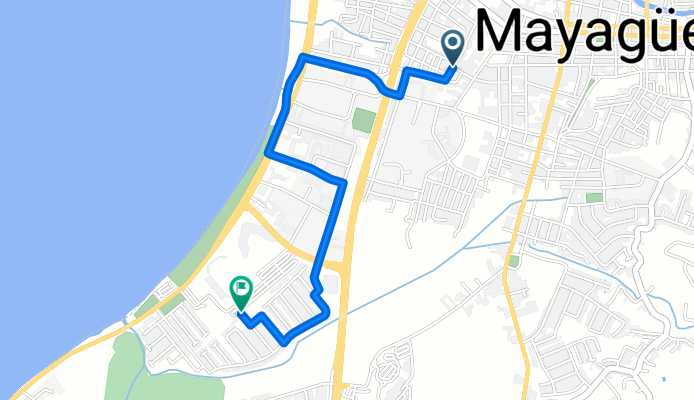 Calle Eduardo Riera, Mayagüez to Mayagüez