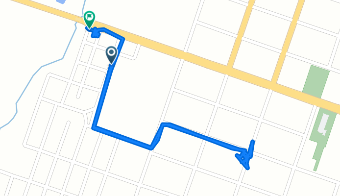 De Rua Ribeirão Preto a Avenida Dezoito de Junho