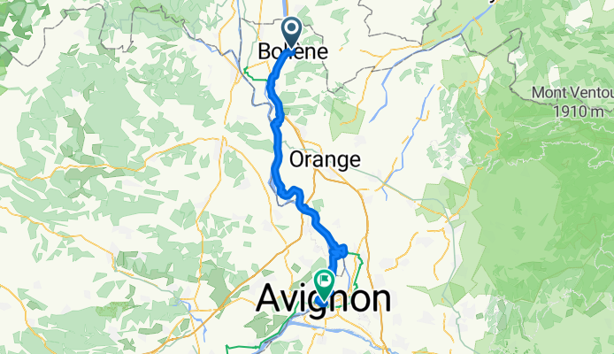Bollène - Avignon