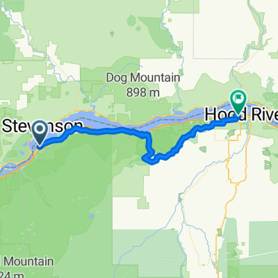 Route to Hood River