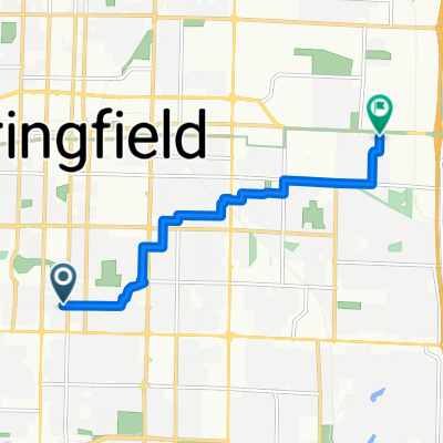 South Ave, Springfield to E Chestnut Expy, Springfield