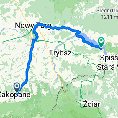 velo dunajec - dzień 1