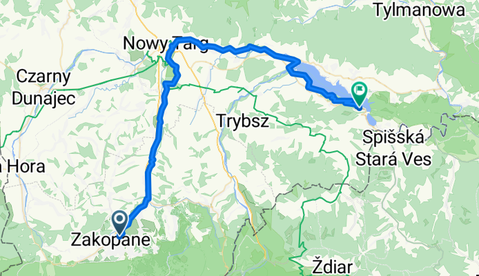 velo dunajec - dzień 1