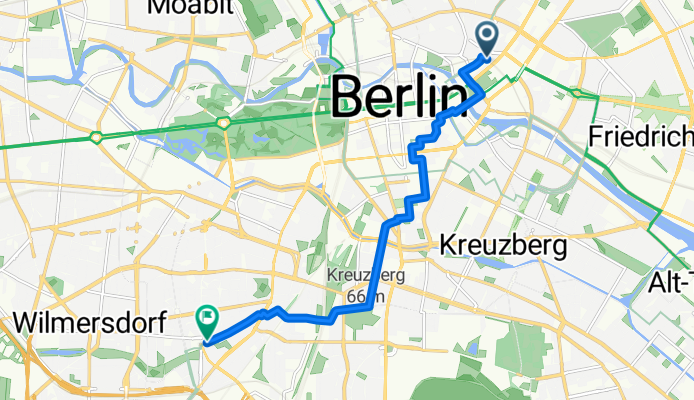 S+U Alexanderplatz Bhf/Memhardstr. nach Dominicusstraße