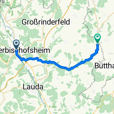 Schmiederstraße 15A nach Gaubüttelbrunn