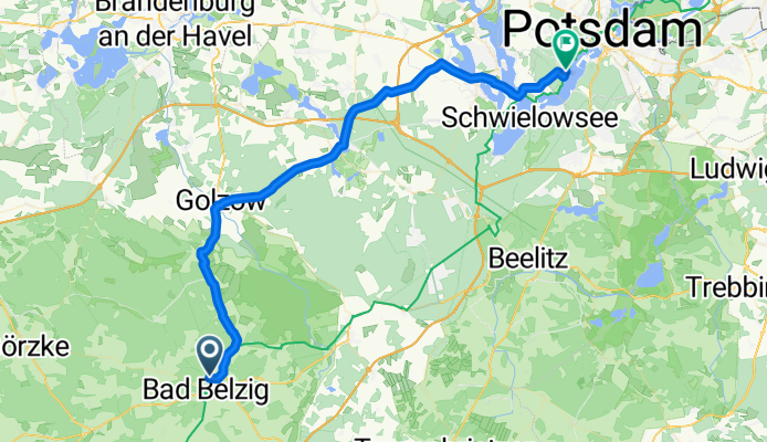 Mauerweg Anfahrt