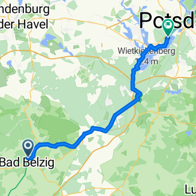Mauerweg Anfahrt