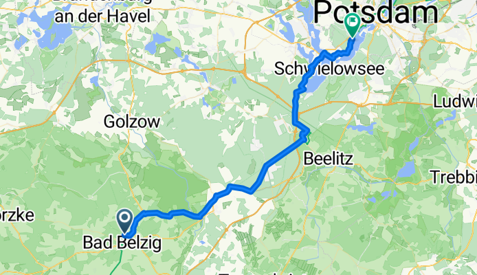 Mauerweg Anfahrt