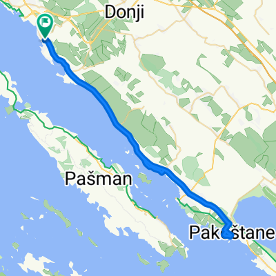 Ulica 4. Brigade Hrvatske Vojske, Bibinje to Ulica 4. Brigade Hrvatske Vojske, Bibinje