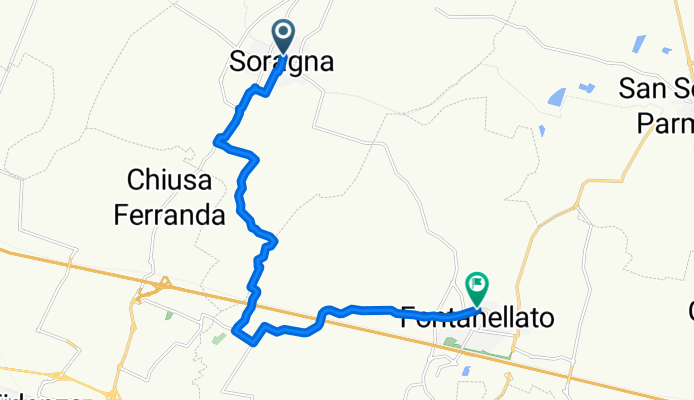 Soragna  Fontanellato 2 lunga