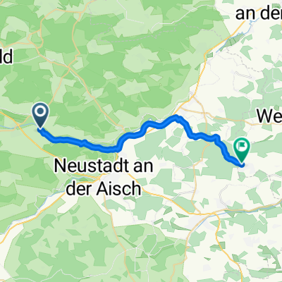 Hambühl nach Tanzenhaider Weg