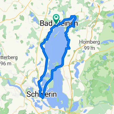 Schweriner See Rundfahrt 50 km