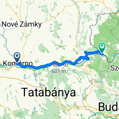 Route to Szob