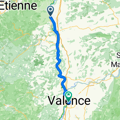 Avenue du Rhône 6bis nach Place Championnet 5b
