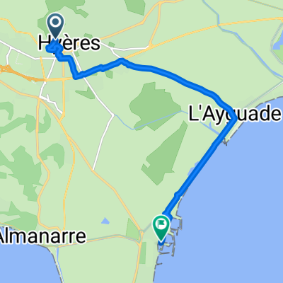 Route to Port - Hyères