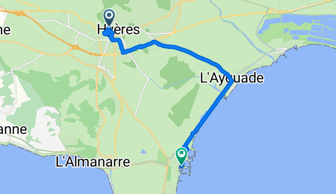 Route to Port - Hyères