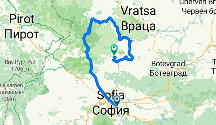 1 ден: София-Вършец-7 Престола-Своге