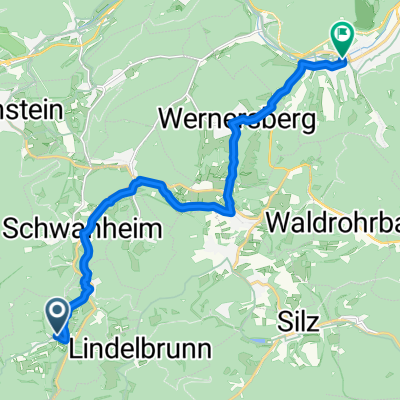 Bergstraße 5A nach Zweibrückerstraße