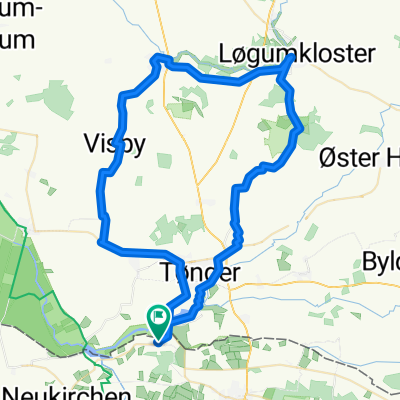 Fischerweg, Aventoft nach Dorfstraße, Aventoft