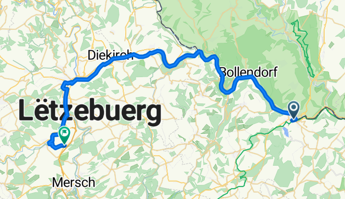 Von Echternach bis Roost