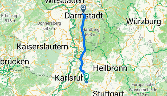 Weiterstadt - Ölbronn-Dürrn
