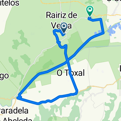 De Lugar Santabaia a Centro saúde Vilar de San
