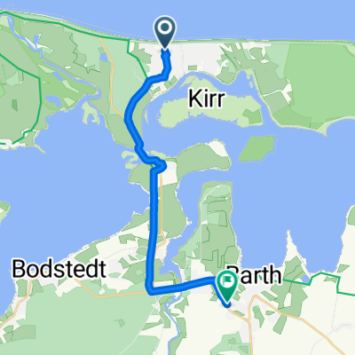 Darßer Weg nach Gewerbegebiet am Mastweg