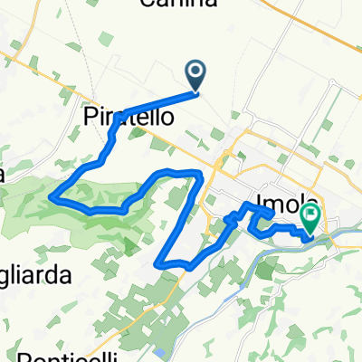 Da Via Casola Canina a Via Alcide de Gasperi