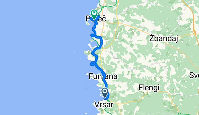 Starogradski Prilaz 2/2 nach Obala Maršala Tita