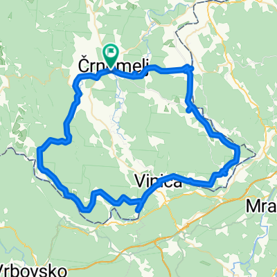 Kidričeva ulica, Črnomelj to Kidričeva ulica, Črnomelj