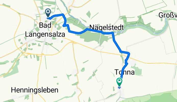 Von Bad Langensalza bis Tonna