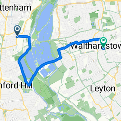 Tottenham Hale Retail Park, London to St Mary Road, London