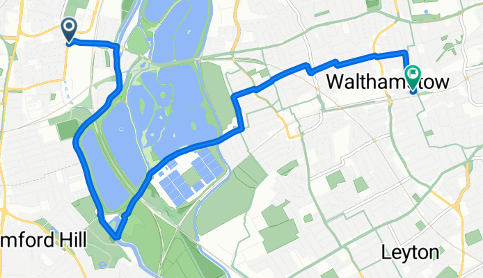 Tottenham Hale Retail Park, London to St Mary Road, London