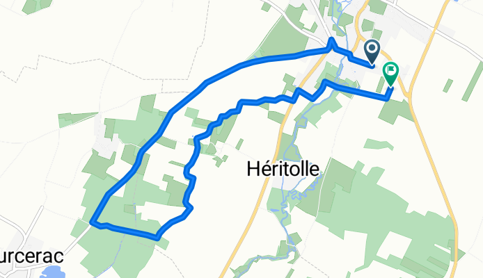 De Rue de la Croix des Bergères à Rue de la Croix des Bergères