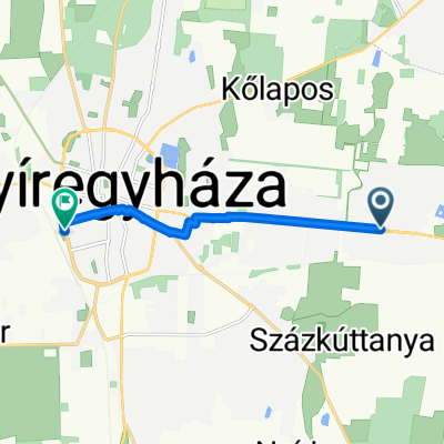 Meggyes utca - Petőfi tér