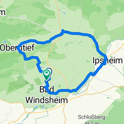 Bad Windsheimer Straße nach Bad Windsheimer Straße