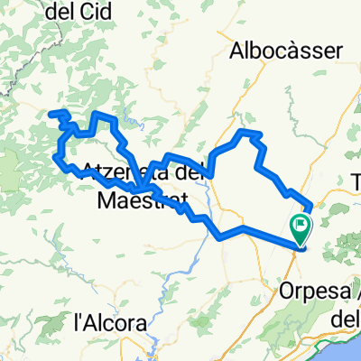 Cabanes - Benlloch - Atzeneta - Benafigos - Vistabella -Xodos - Cabanes