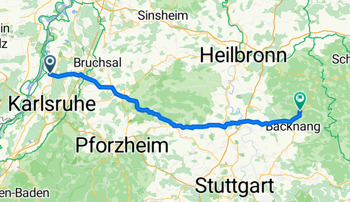 Eggenstein-Leopoldshafen - Oppenweiler