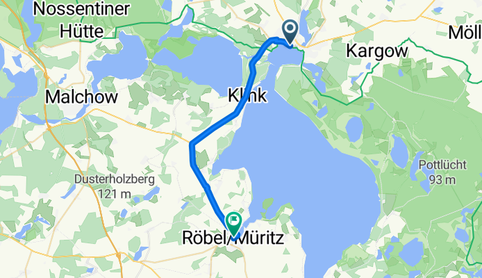 Waren (Müritz) - Röbel/Müritz