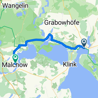 Waren (Müritz) - Malchow (Nordroute)