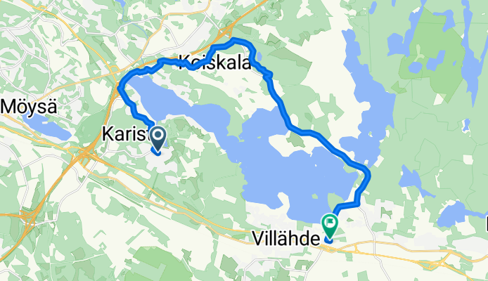 Travel to Tennis long way (MTB)