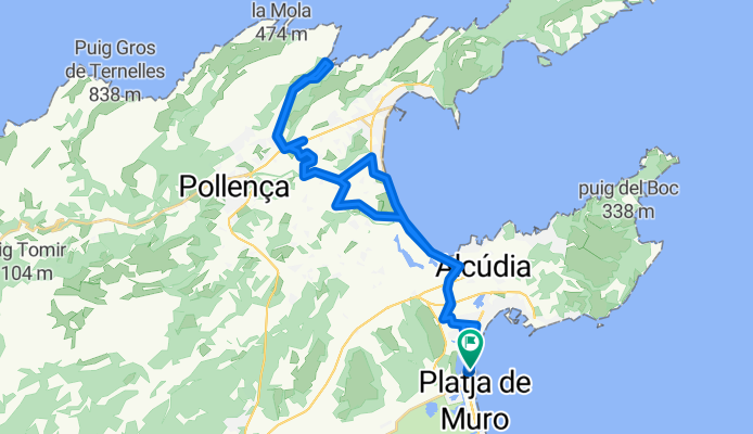 Carrer Vidalba, Alcúdia to Carrer Vidalba, Alcúdia