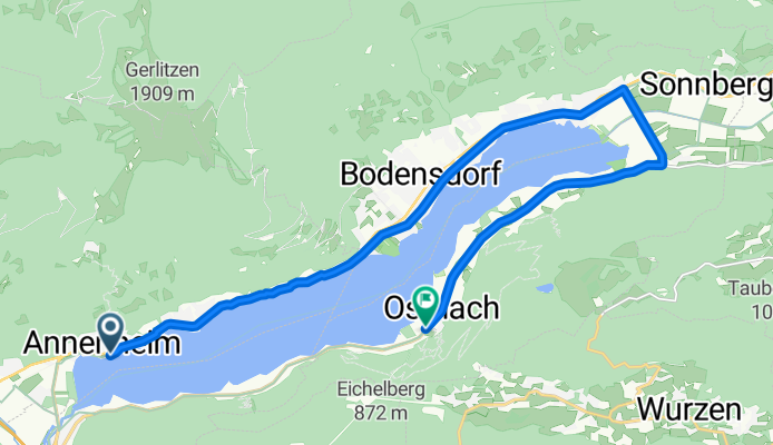 Seeuferstraße, Treffen am Ossiacher See - Ostriach, Ossiach