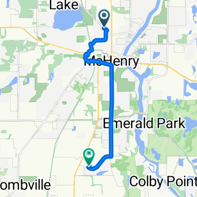 N Orleans St, McHenry to Veterans Pkwy, McHenry