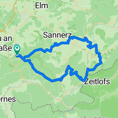 Route 2 in Steinau an der Straße